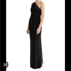 Lauren Ralph Lauren One Shoulder Dress